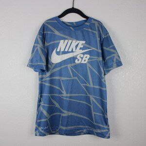 BUNDLE, 2 Shirts, Tees, Boys M (8) (1 Nike Blue and 1 Old Navy Green)